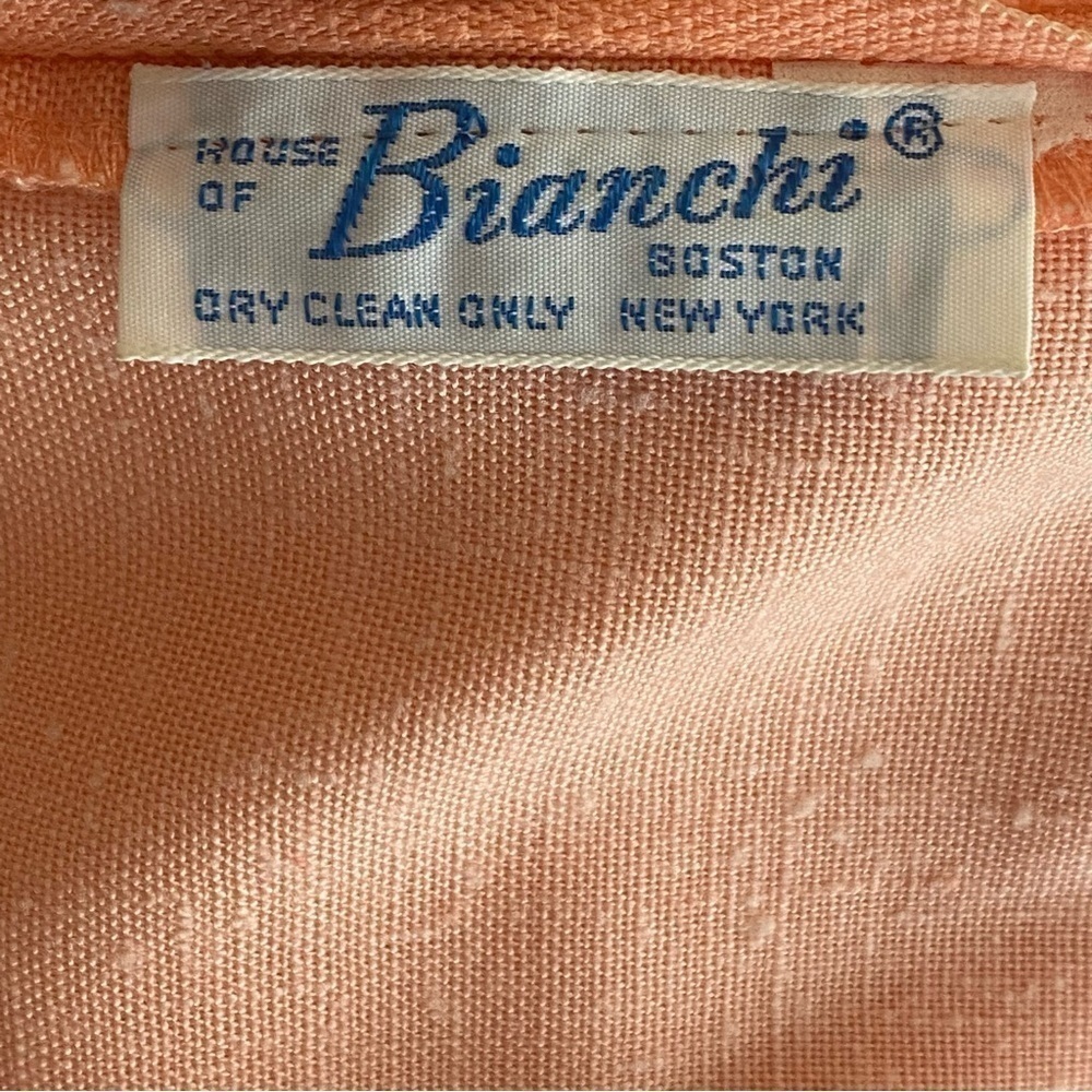VTG House of Bianchi 80’s Maxi Dress Easter Embroidered Jacket Belt Sz Modern 8 - Picture 7 of 10